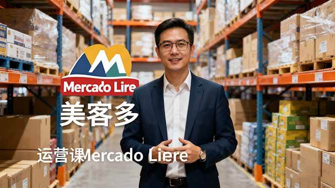 （16292期）2025美客多Mercado Libre运营课：账号注册/产品上传/促销活动/自发货模式-优优久网创